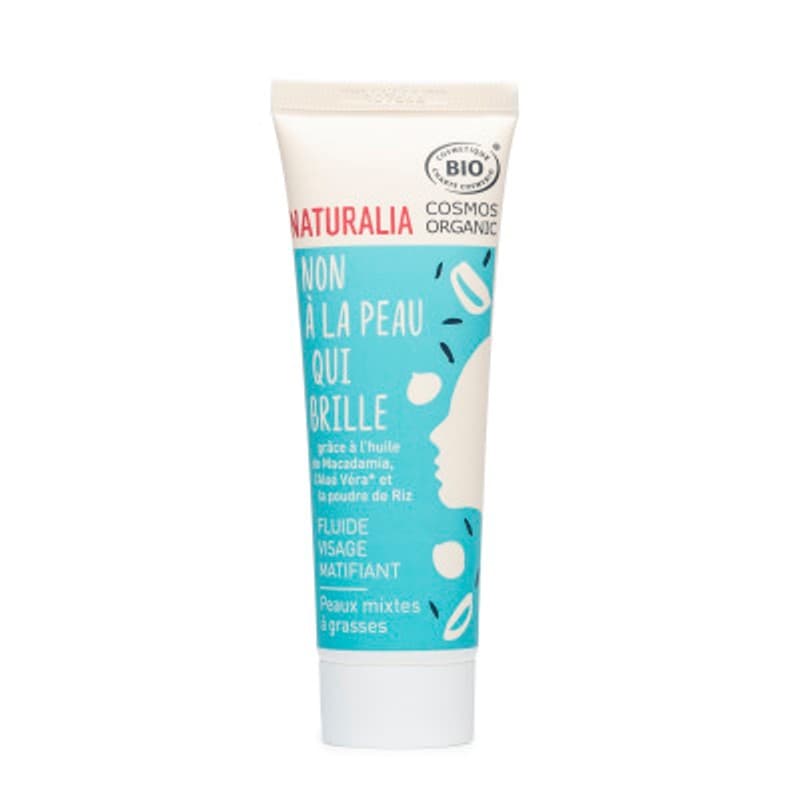 [Par Naturalia] Naturalia Fluide Matifiante Visage Peaux Mixtes à Grasses 50ml