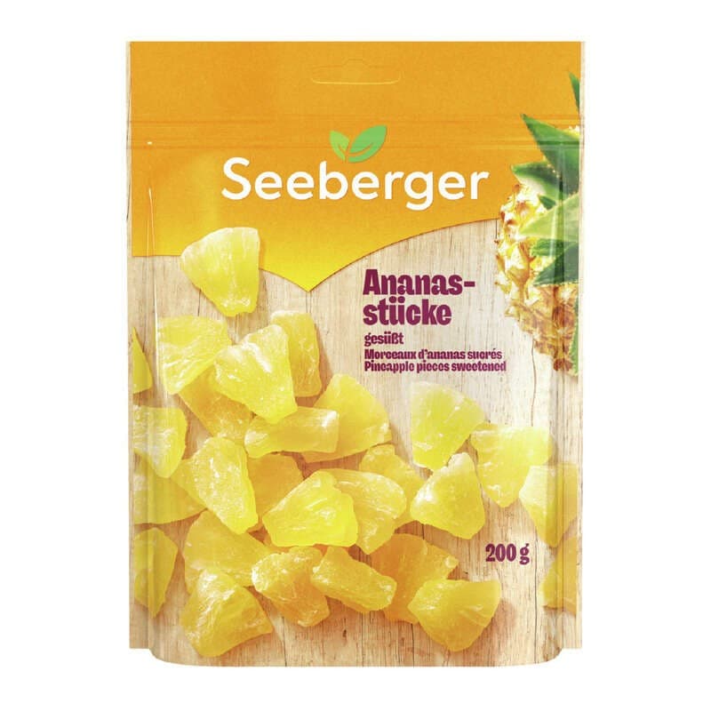 Seeberger Morceaux D'ananas 200g