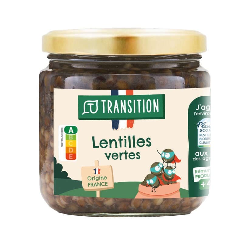 Transition Lentilles - conversion Bio 265g