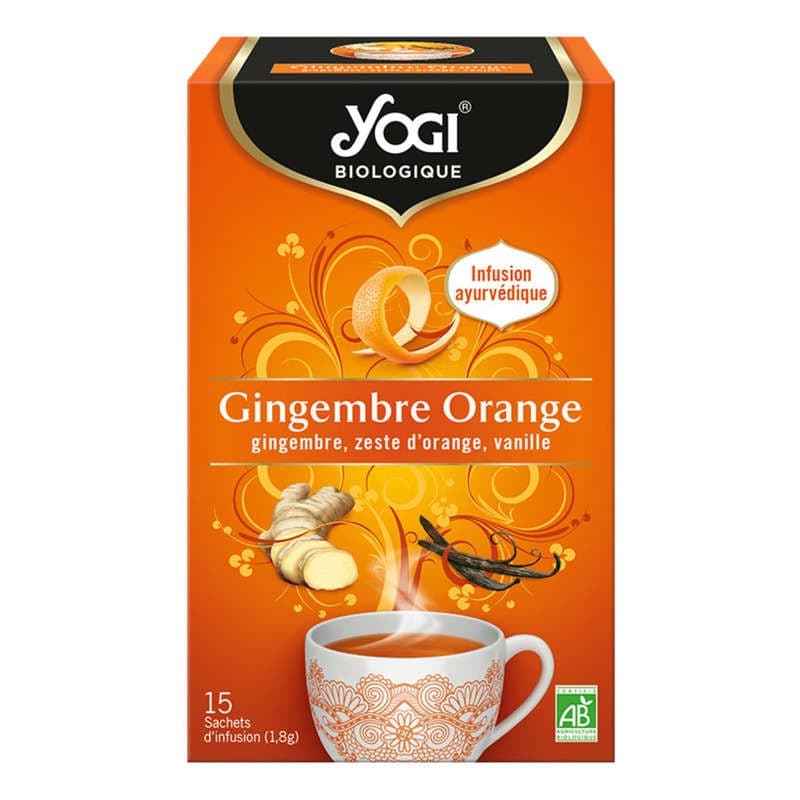Yogi Infusion Gingembre Orange 27g