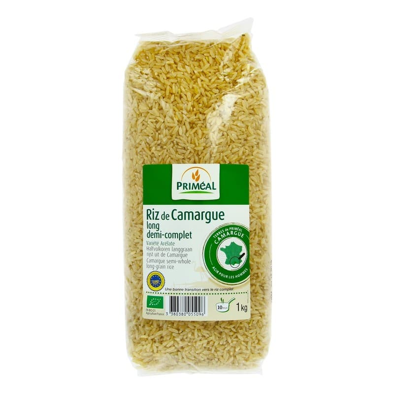 [Par Naturalia] Priméal Riz Long Demi-Complet De Camargue Bio