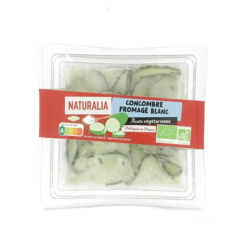 Naturalia Concombre au fromage blanc Bio 220g