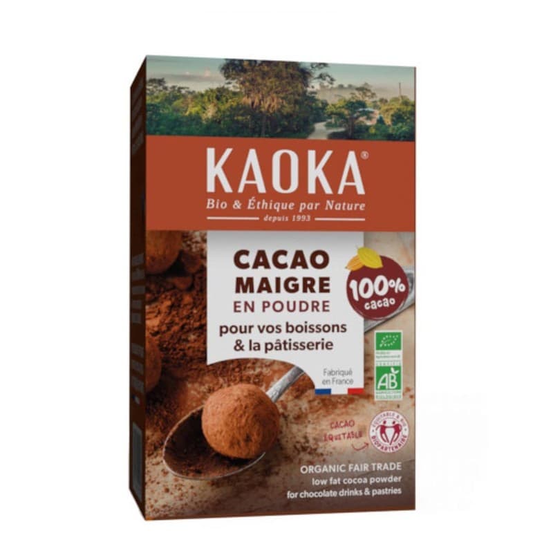 Kaoka Cacao Maigre en Poudre 250g