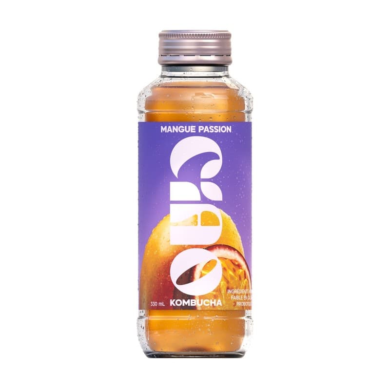 Ciao Kombucha Saveur Mangue Passion 33cl
