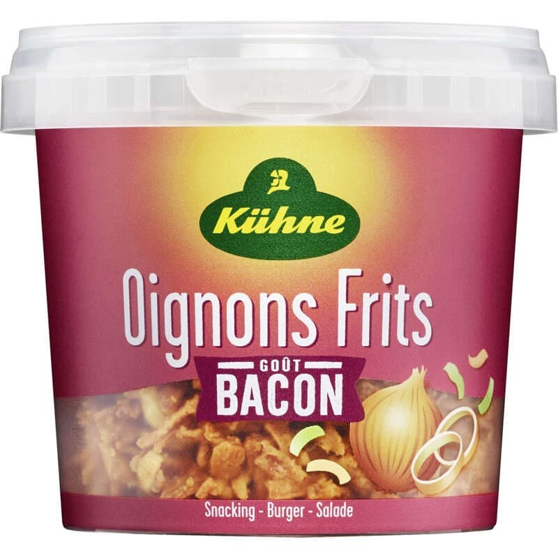 Kühne Oignon Frits Goût Bacon 100g