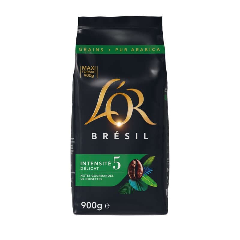 L'Or Premium Brésil Café en Grains 900g