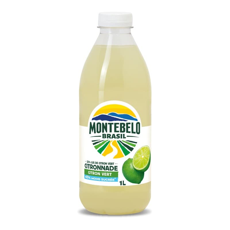 Montebelo Brasil Citronnade Citron vert 1L
