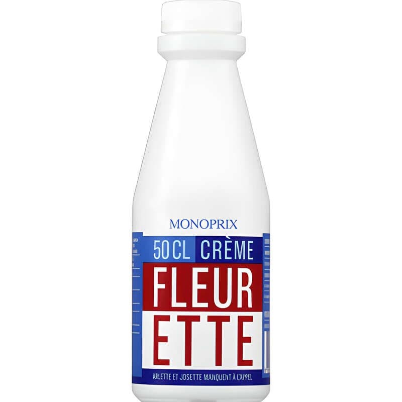 Monoprix Crème fleurette 30% Mg origine France 50cl
