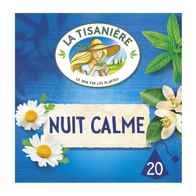 La Tisanière Infusion nuit calme reine des prés x20