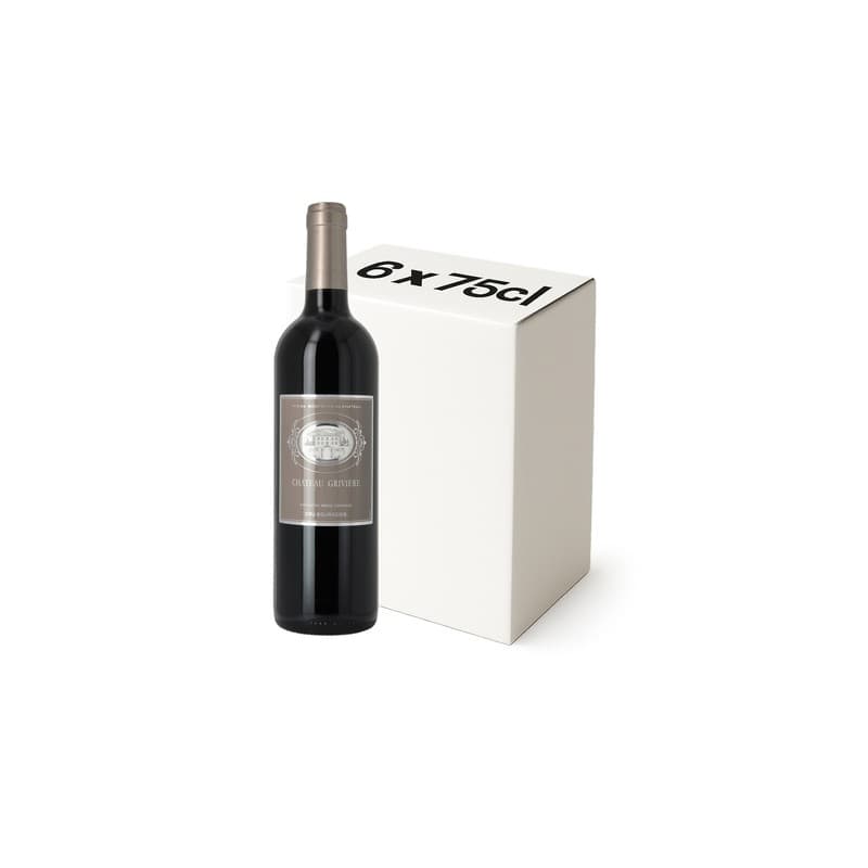 Château Grivière Bordeaux Médoc Cru Bourgeois A.O.P. Rouge Carton 6x75cl