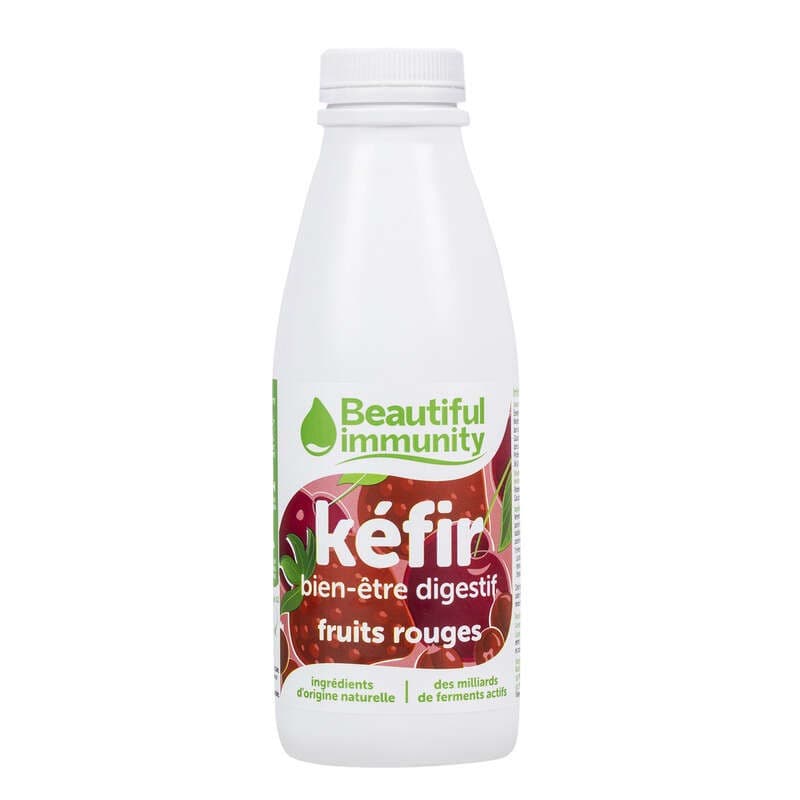 Beautiful Immunity Kefir Bien-être Digestif Fruits Rouges 500ml