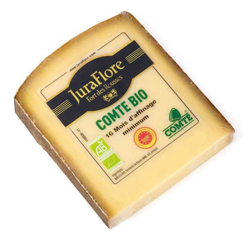 Juraflore Fort des Rousses Comté 16Mois d'affinage minimum 220g