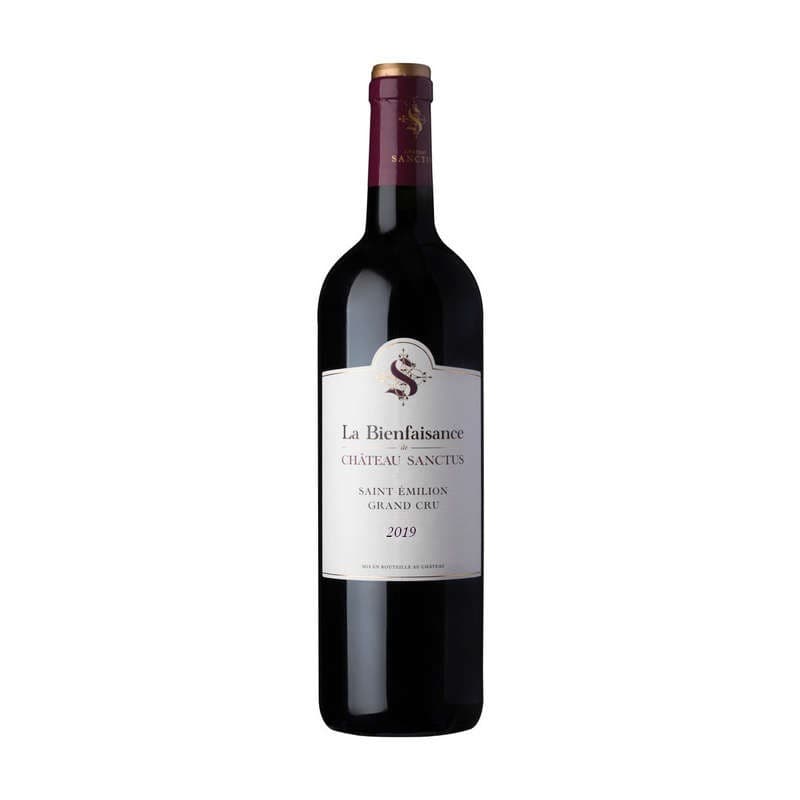 La Bienfaisance Château Sanctus Saint-Emilion Grand Cru AOP Rouge 2021 75cl