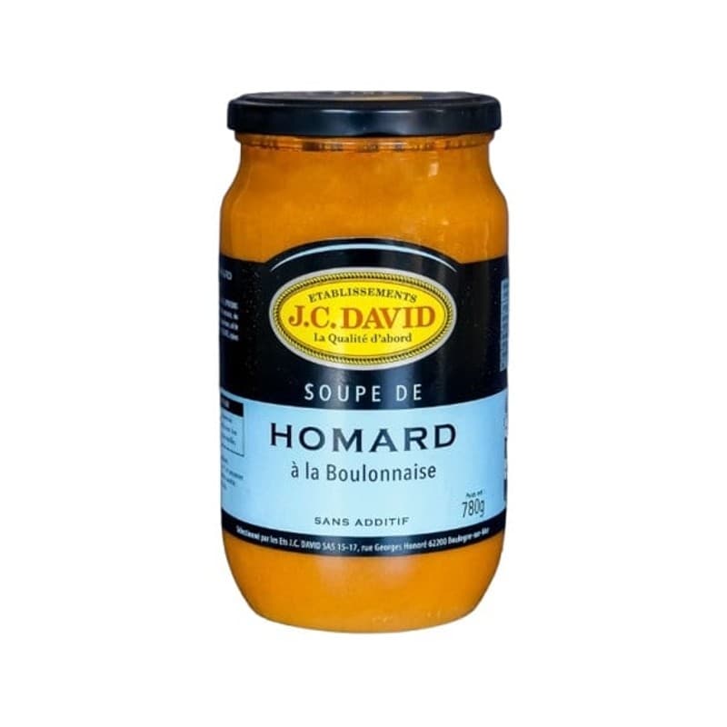 J.C David Bisque de Homard Bleu 780g