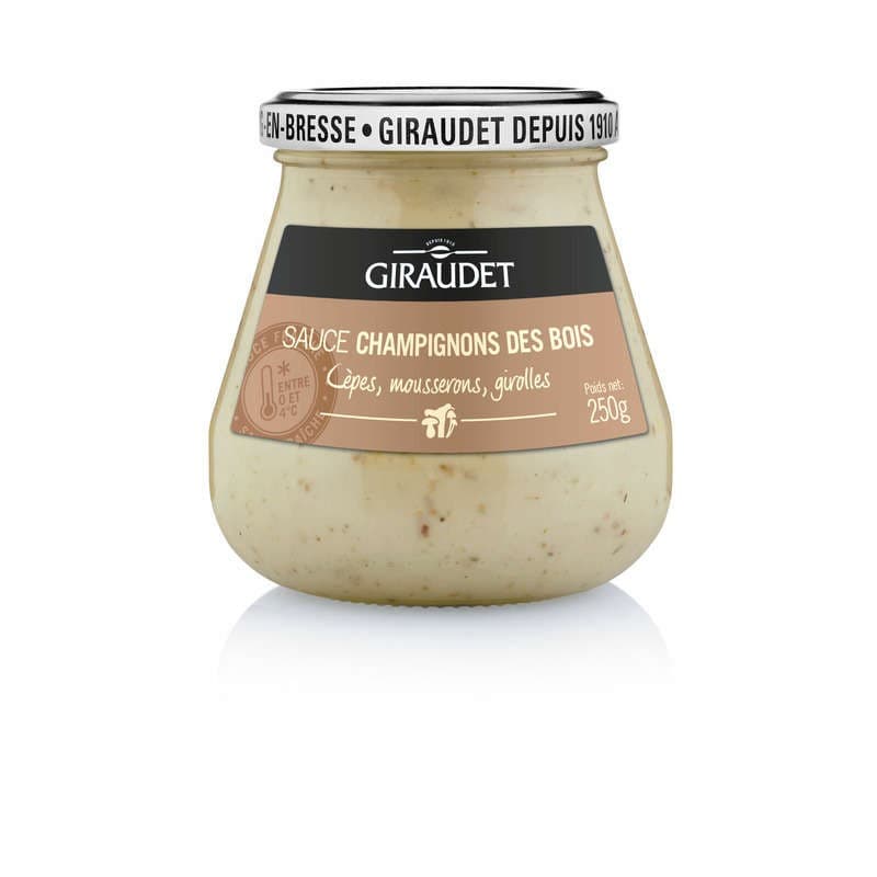 Giraudet Sauce Champignons des bois 250g