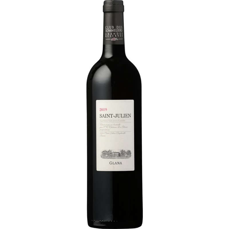 Grandes Reserves Saint-Julien - Bordeaux - Glana - Vin rouge - Par Club des Sommeliers - 75cl