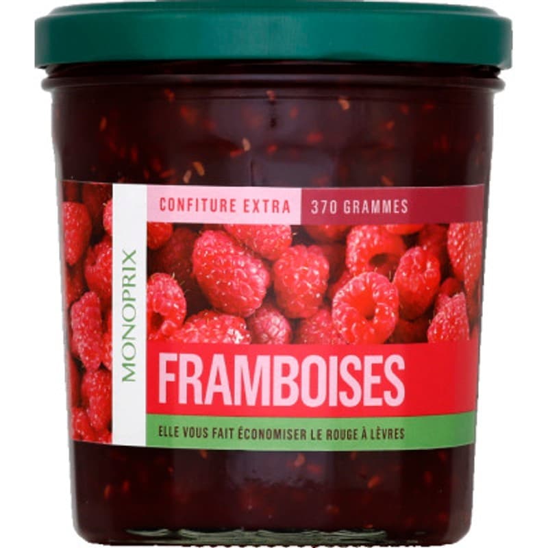 Monoprix Confiture Extra de Framboises 370g