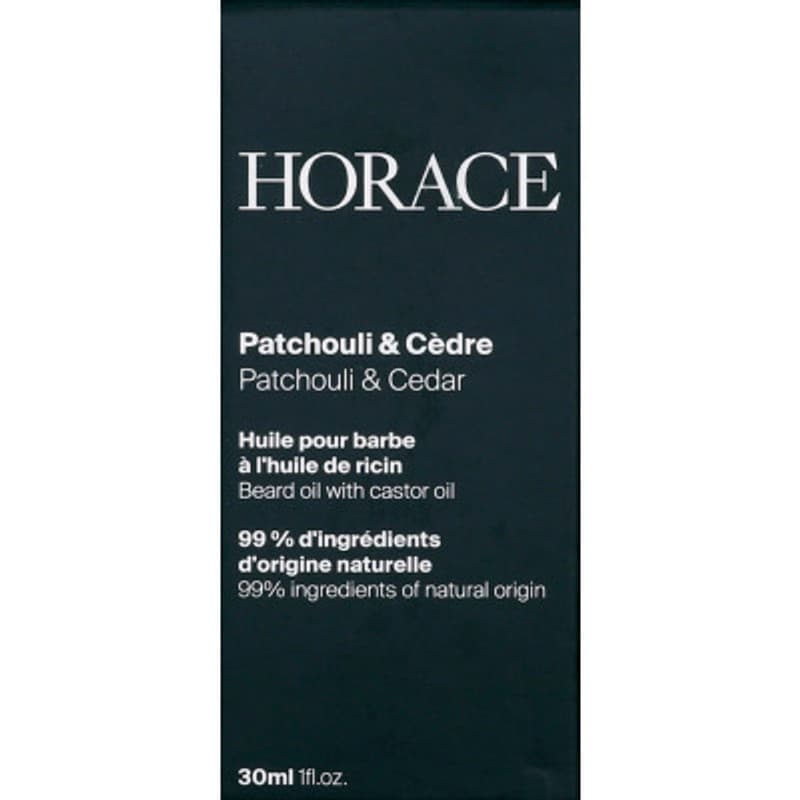 Horace Huile Pour Barbe Patchouli & Cèdre 30ml