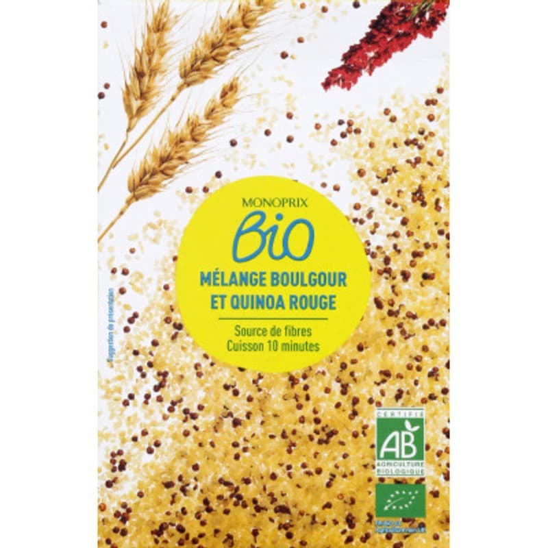 Monoprix Bio Boulgour Quinoa 400g