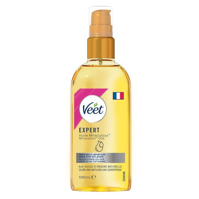 Veet Expert Huile Miraculeuse Pré et Post Epilation 100ml