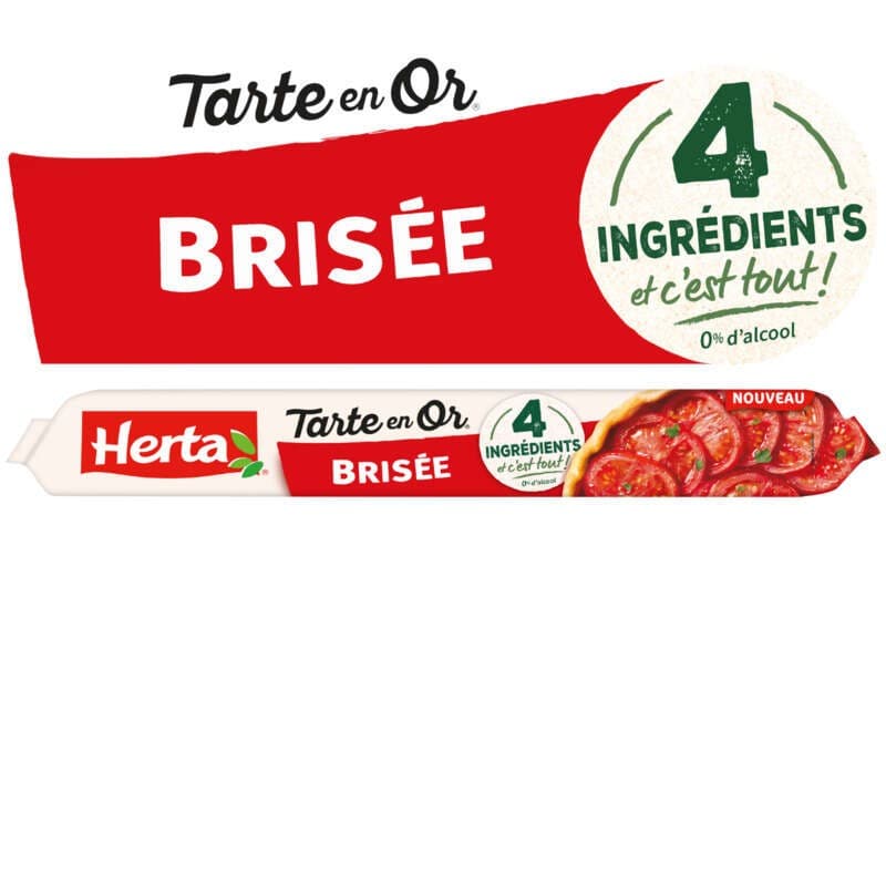 Herta Tarte en Or Pâte brisée 230g