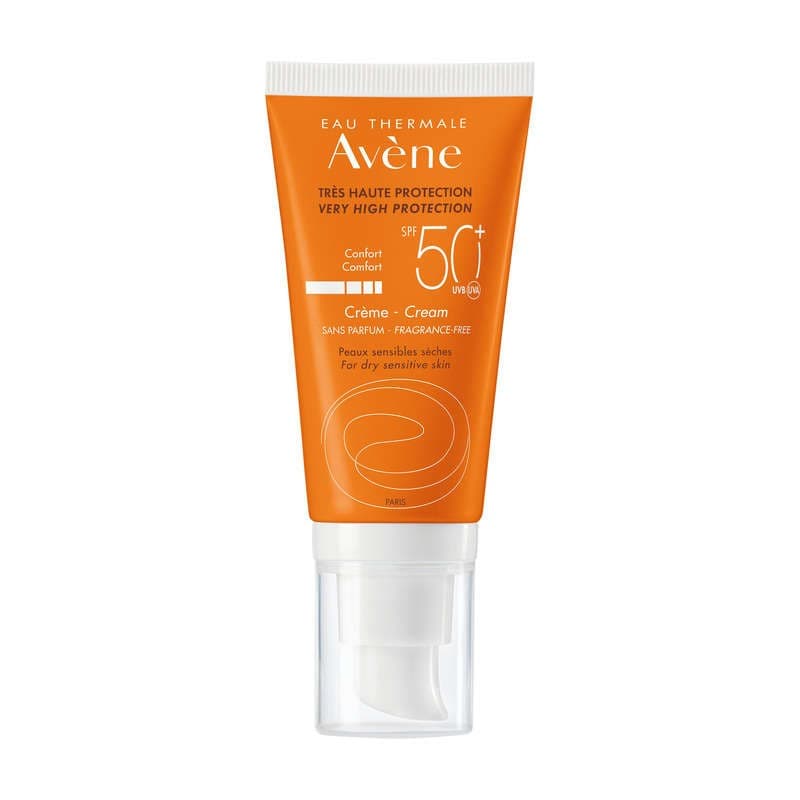 [Para] Avène Crème Solaire sans parfum peaux sensibles Indice 50+ 50ml