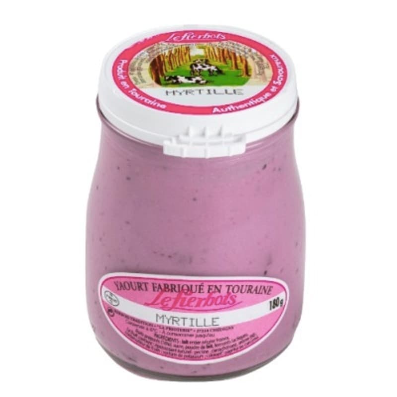 Fierbois Yaourt Myrtille 180g