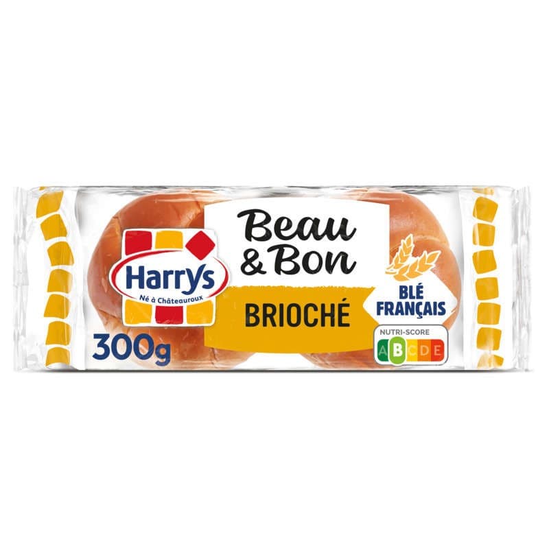 Harrys Pain burger brioché Nature x4 300g