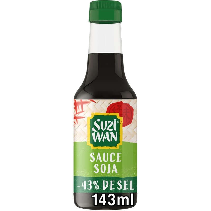 Suziwan Sauce soja allégée en sel 143ml