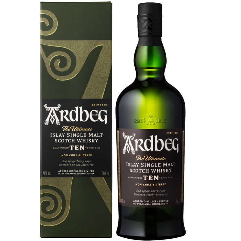 Ardbeg Whisky Ecosse Islay Single Malt 10 Ans 46 % Vol. 70cl