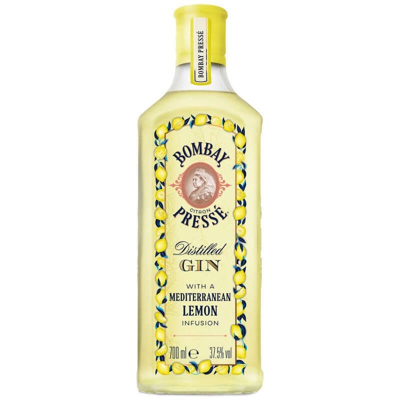 Gin Bombay Citron Pressé 37,5° - 70cl