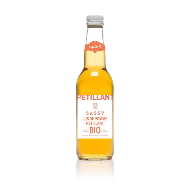 Sassy Jus de Pomme le Pétillant Bio 33cl
