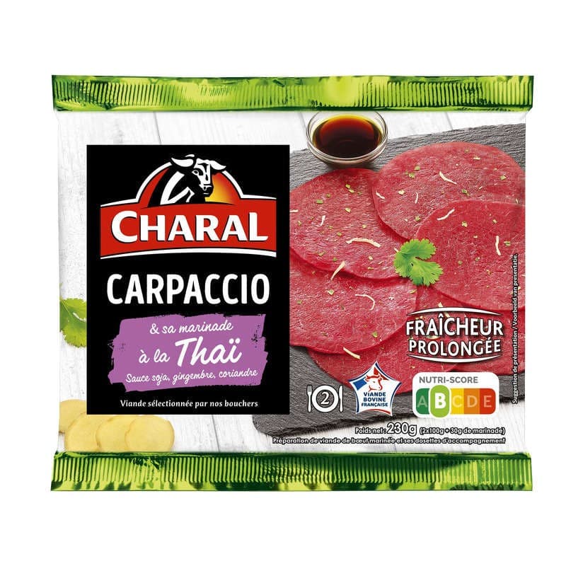 Charal Carpaccio Marinade à la Thaï 230g