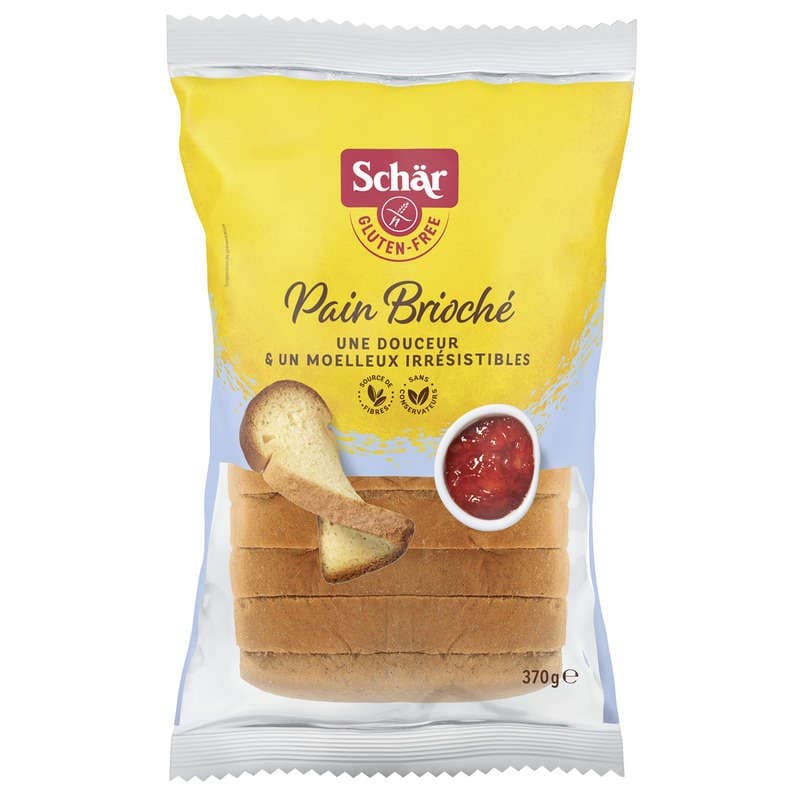 Schär Pain Brioché Sans Gluten 370g