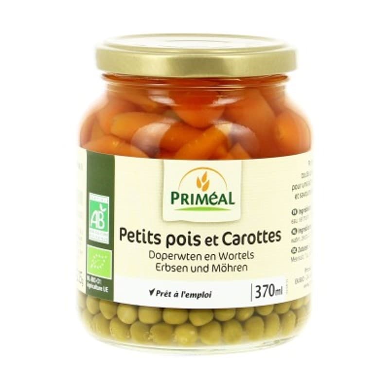 [Par Naturalia] Priméal Petits Pois Carottes Bio 370ml