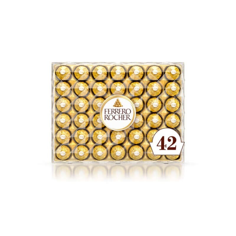 Ferrero Rocher Chocolat au lait et noisettes x42
