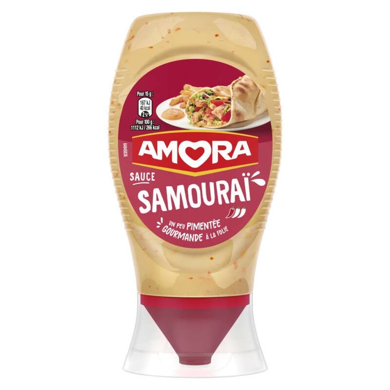 Amora Sauce Samouraï Flacon Souple 255g