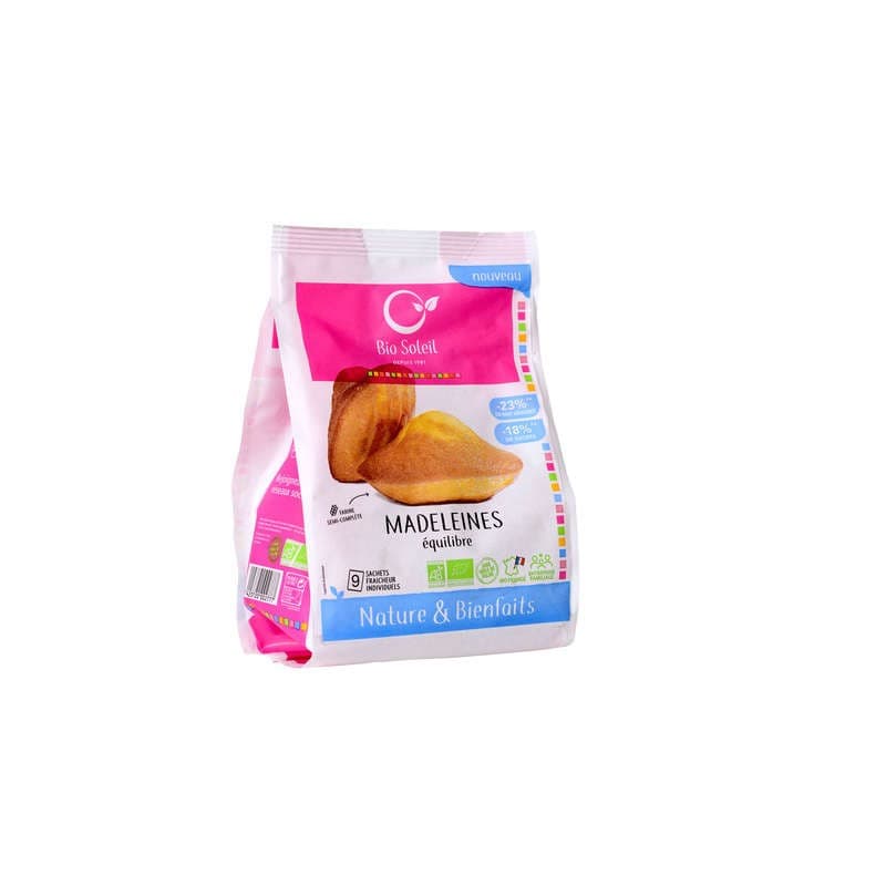Bio soleil Madeleines équilibre Bio 200g