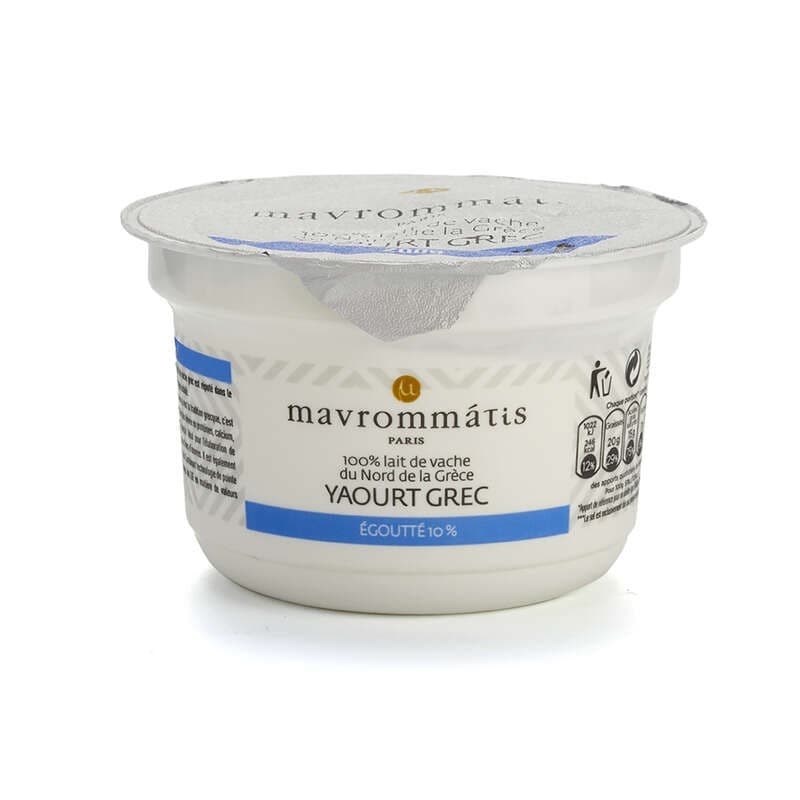 Mavrommatis Paris Yaourt Grec Égoutté 10% de Mg 150g