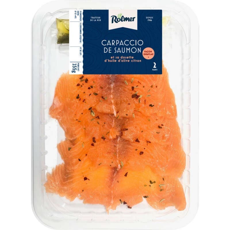 Rolmer Carpaccio de Saumon 155g