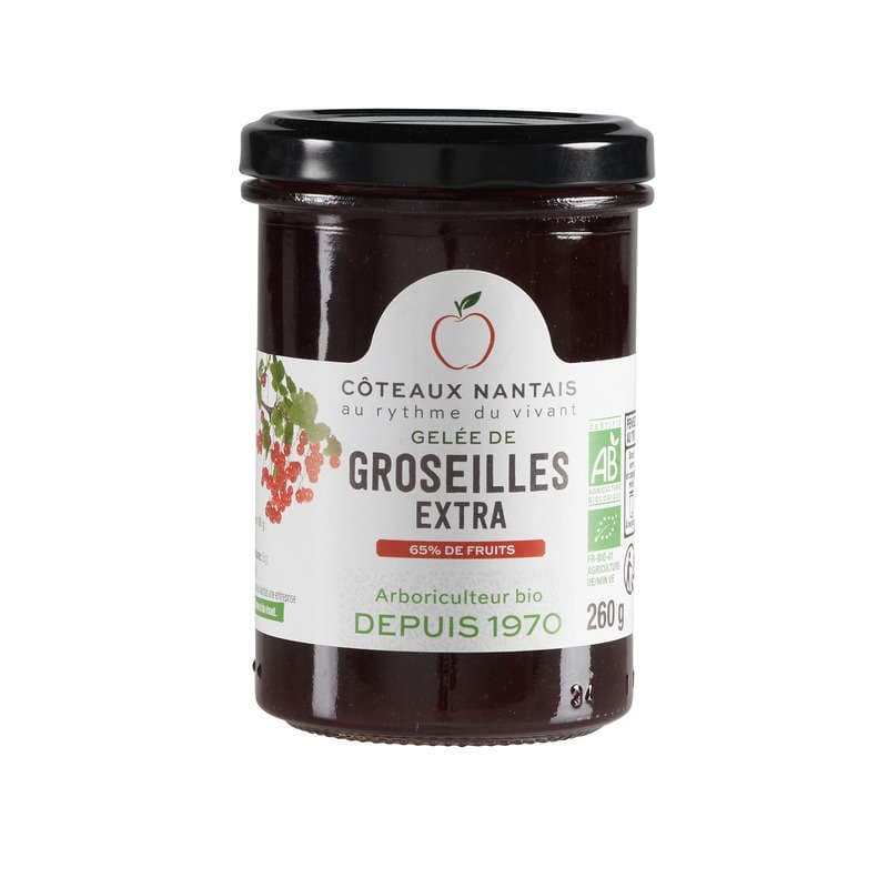 [Par Naturalia] Coteaux Nantais Gelée de Groseilles Extra 260g