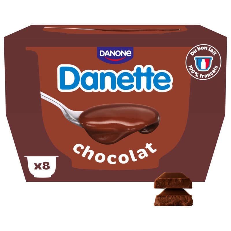 Danette Crème dessert chocolat 8x125g