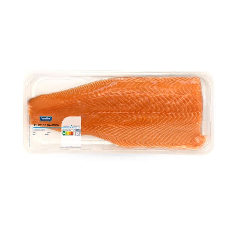 Sacrebleu Filet Saumon en Barquette 650g