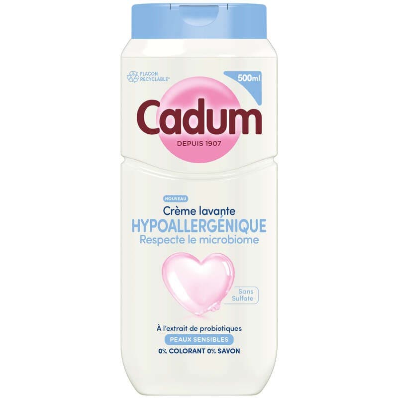 Cadum Douche Crème lavante hypoallergénique 500ml
