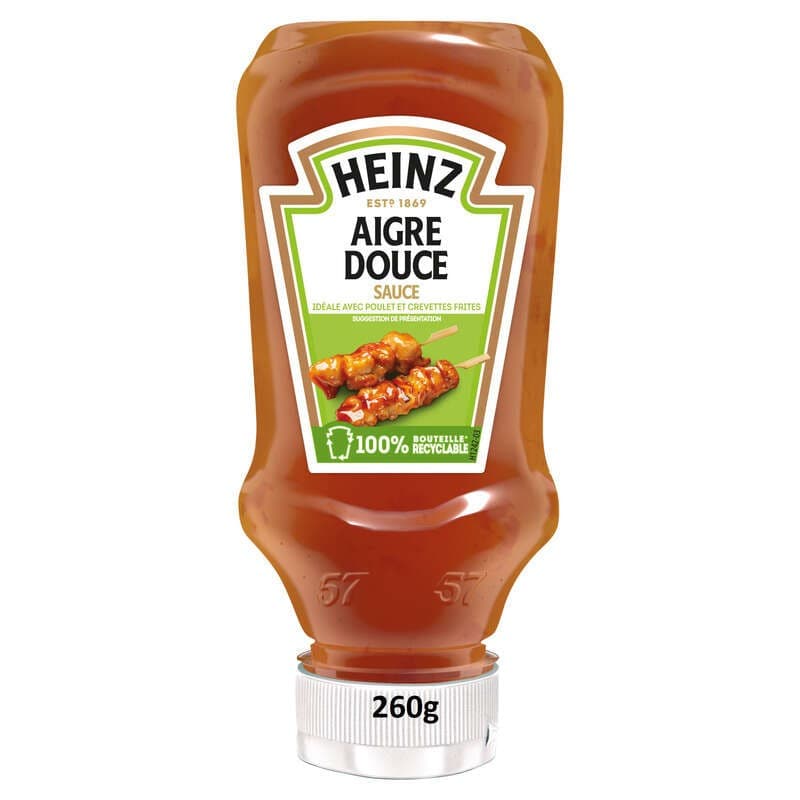 Heinz Sauce aigre douce flacon souple 230g