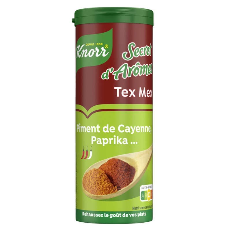Knorr Secret d'Arômes Assaisonnement Tex Mex 90g