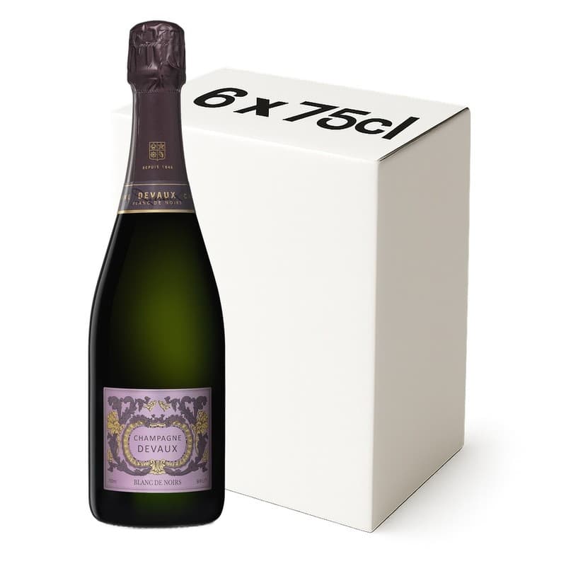 Devaux Hommage Blanc De Noirs Champagne A.O.P. Brut Carton 6x75cl