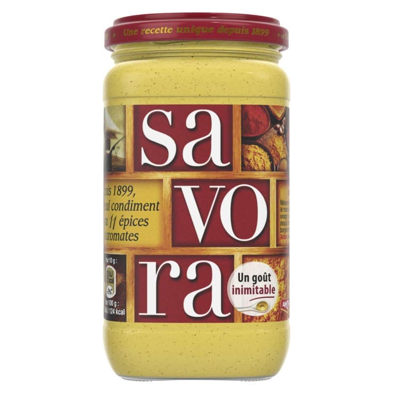 Amora Spécialité à la Moutarde Savora Bocal 385g