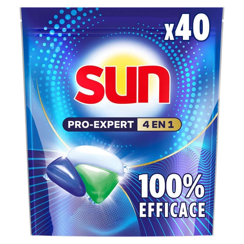 Sun Cleanboost Capsules 4 En 1 Pro-Expert x40 Lavages