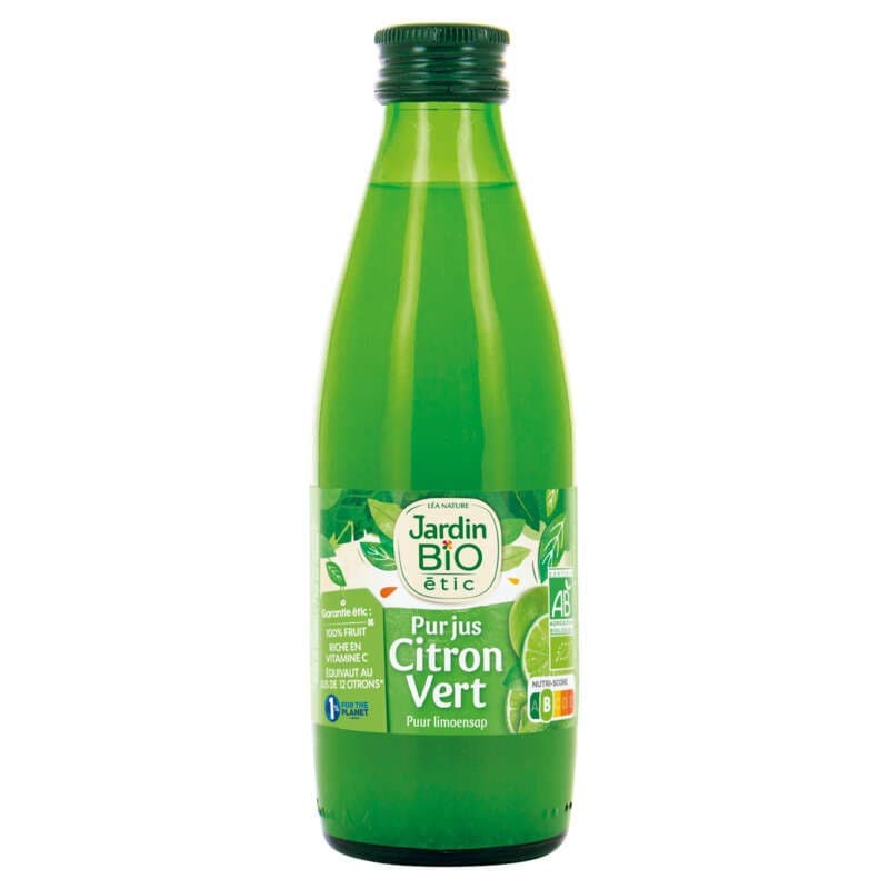 Jardin Bio Pur jus de citron vert 25cl